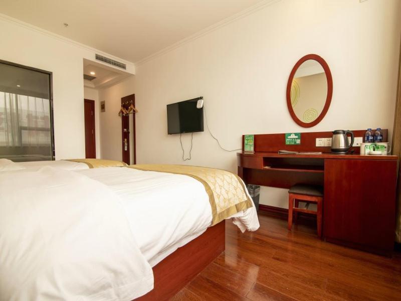 Greentree Inn Tianjin Meijiang Convention And Exhibition Center Express Hotel Eksteriør bilde