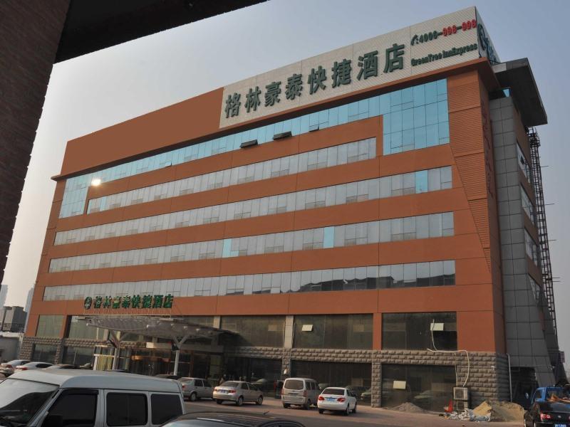 Greentree Inn Tianjin Meijiang Convention And Exhibition Center Express Hotel Eksteriør bilde